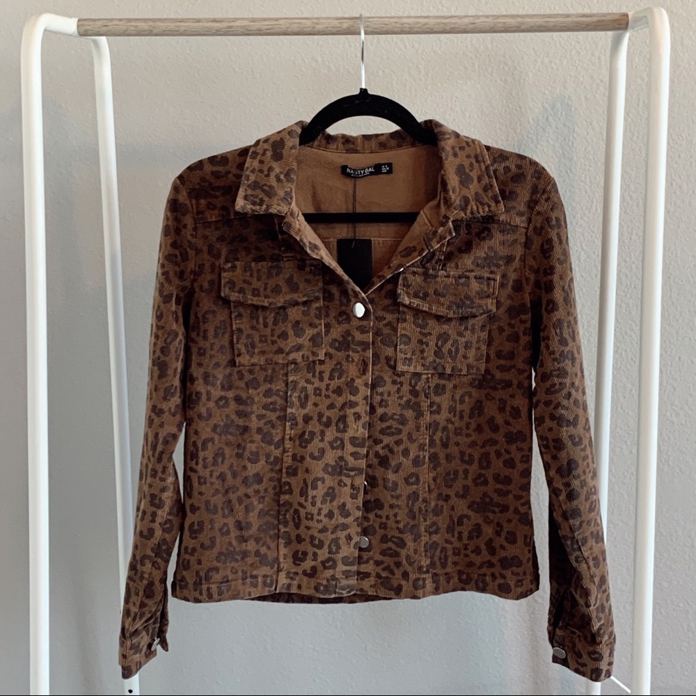 “nasty gal” cord shirt/jacket